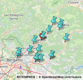 Mappa Viale Libertà, 24021 Albino BG, Italia (6.69706)
