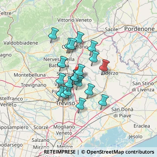 Mappa Via Spartaco Lantini, 31052 Maserada sul Piave TV, Italia (10.193)