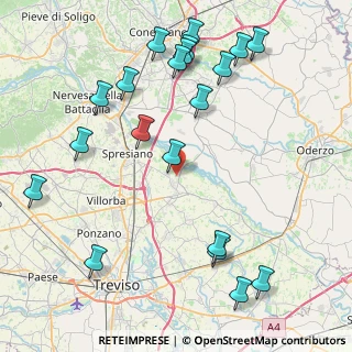 Mappa Via Spartaco Lantini, 31052 Maserada sul Piave TV, Italia (10.137)