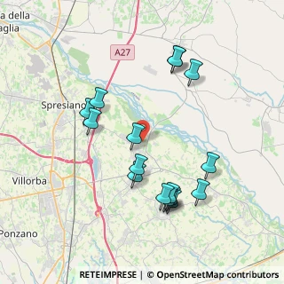 Mappa Via Spartaco Lantini, 31052 Maserada sul Piave TV, Italia (3.84)