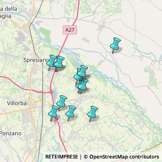 Mappa Via Spartaco Lantini, 31052 Maserada sul Piave TV, Italia (2.94833)