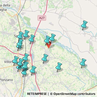 Mappa Via Spartaco Lantini, 31052 Maserada sul Piave TV, Italia (5.111)