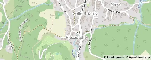 Mappa Colle Brianza