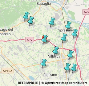 Mappa Via Conca, 31050 Povegliano TV, Italia (4.225)