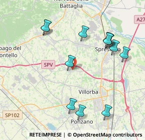 Mappa Via Conca, 31050 Povegliano TV, Italia (4.34)