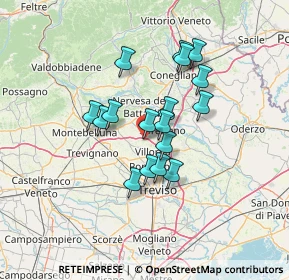 Mappa Via Conca, 31050 Povegliano TV, Italia (10.52294)