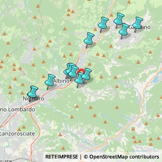 Mappa Via Fantoni Andrea, 24021 Albino BG, Italia (3.83077)
