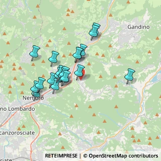 Mappa Via Fantoni Andrea, 24021 Albino BG, Italia (3.219)
