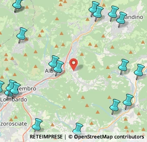 Mappa Via Fantoni Andrea, 24021 Albino BG, Italia (6.601)