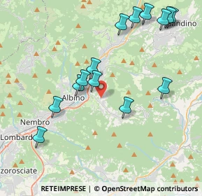 Mappa Via Fantoni Andrea, 24021 Albino BG, Italia (4.39714)