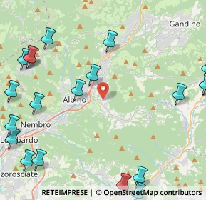 Mappa Via Fantoni Andrea, 24021 Albino BG, Italia (6.289)