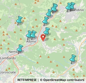 Mappa Via Fantoni Andrea, 24021 Albino BG, Italia (4.5125)