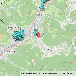Mappa Via Fantoni Andrea, 24021 Albino BG, Italia (2.93333)
