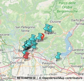 Mappa Via Fantoni Andrea, 24021 Albino BG, Italia (12.12467)