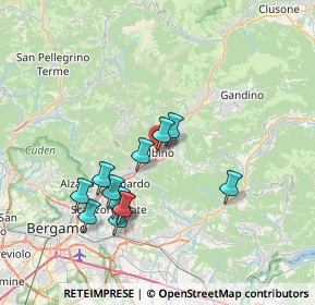 Mappa Piazza Libertà, 24021 Albino BG, Italia (6.76083)