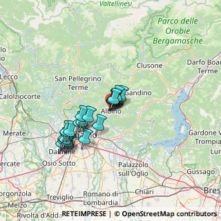 Mappa Piazza Libertà, 24021 Albino BG, Italia (11.3565)