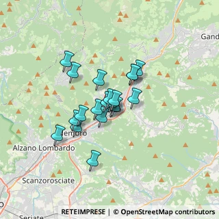 Mappa Piazza Libertà, 24021 Albino BG, Italia (2.265)
