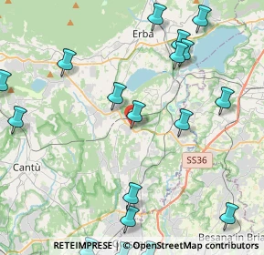 Mappa D'Erba, 22040 Lurago D'erba CO, Italia (5.87)