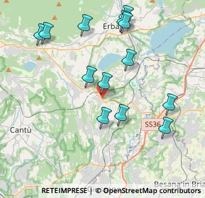 Mappa D'Erba, 22040 Lurago D'erba CO, Italia (4.05)