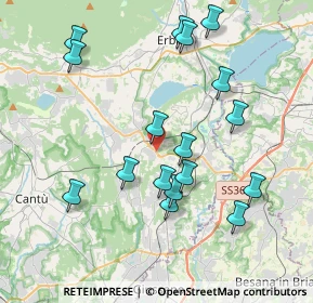 Mappa D'Erba, 22040 Lurago D'erba CO, Italia (3.96529)