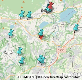 Mappa D'Erba, 22040 Lurago D'erba CO, Italia (4.97786)