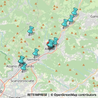 Mappa Via Ponte Albina, 24021 Albino BG, Italia (3.60667)