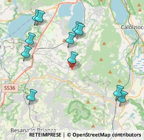 Mappa Via Dante Alighieri, 23896 Castello di Brianza LC, Italia (4.56545)