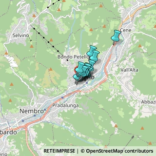 Mappa Via Giacomo Matteotti, 24021 Albino BG, Italia (0.58857)