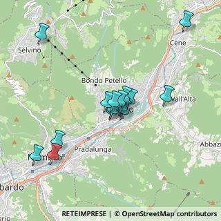 Mappa Via Giacomo Matteotti, 24021 Albino BG, Italia (1.52)