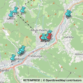 Mappa Via Giacomo Matteotti, 24021 Albino BG, Italia (2.315)
