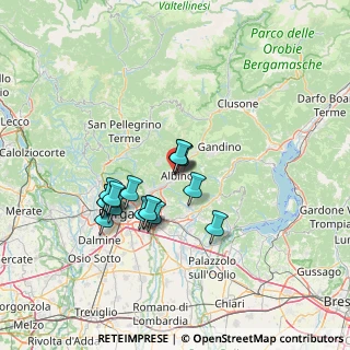 Mappa Via Giacomo Matteotti, 24021 Albino BG, Italia (11.73588)