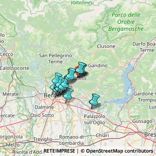 Mappa Via Giacomo Matteotti, 24021 Albino BG, Italia (8.8035)