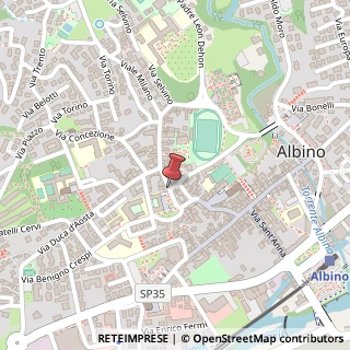 Mappa Via Giacomo Matteotti, 17, 24021 Albino, Bergamo (Lombardia)
