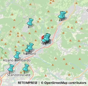 Mappa Via Giacomo Matteotti, 24021 Albino BG, Italia (3.49083)