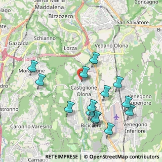 Mappa Via Pompeo e Silvio Mazzucchelli, 21043 Castiglione Olona VA, Italia (2.13857)