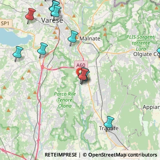 Mappa Via Pompeo e Silvio Mazzucchelli, 21043 Castiglione Olona VA, Italia (5.45923)