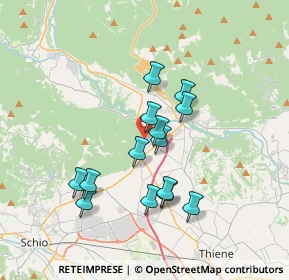 Mappa Piazza Papiria, 36013 Piovene Rocchette VI, Italia (3.00429)