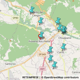 Mappa Via Liberta', 36013 VICENZA VI, Italia (2.23417)