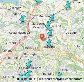 Mappa Via Como, 23890 Barzago LC, Italia (2.98786)