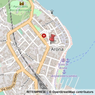 Mappa Via San Carlo, 2, 28041 Arona, Novara (Piemonte)