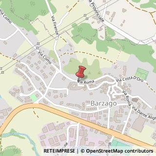Mappa Via Roma,  75, 23890 Barzago, Lecco (Lombardia)