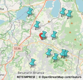 Mappa Via Pirotta, 23890 Barzago LC, Italia (4.12909)