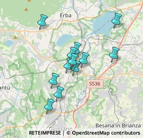 Mappa Piazza S. Rocco, 22040 Lurago D'erba CO, Italia (2.77917)