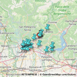 Mappa Via G. Marconi, 24024 Albino BG, Italia (11.09737)