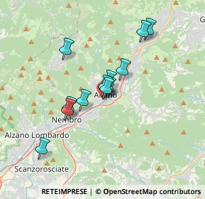 Mappa 24024 Albino BG, Italia (2.70583)