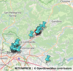 Mappa 24024 Albino BG, Italia (8.271)