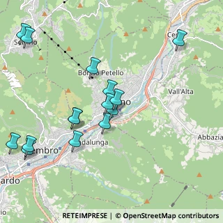 Mappa Via G. Marconi, 24024 Albino BG, Italia (2.17733)