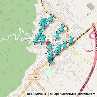 Mappa Via Trento, 36013 Piovene Rocchette VI, Italia (0.328)