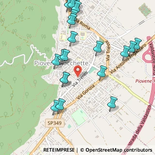Mappa Via Trento, 36013 Piovene Rocchette VI, Italia (0.5815)