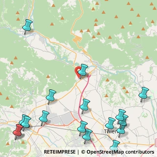 Mappa Via Trento, 36013 Piovene Rocchette VI, Italia (6.87118)